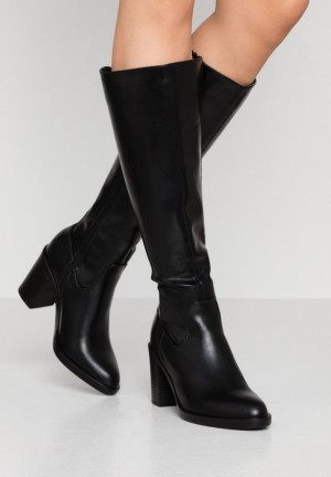 Cizme Dama Anna Field Boots Negrii | 20961-CXZK