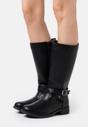 Cizme Dama Anna Field Iarnă Boots Boots Negrii | 38590-OUPQ