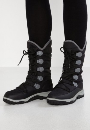 Cizme Dama Anna Field Iarnă Boots Snow Boots Negrii | 92340-IYUS