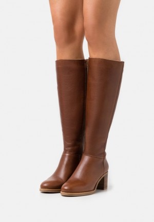 Cizme Dama Anna Field Piele Boots Maro | 08265-VMYI
