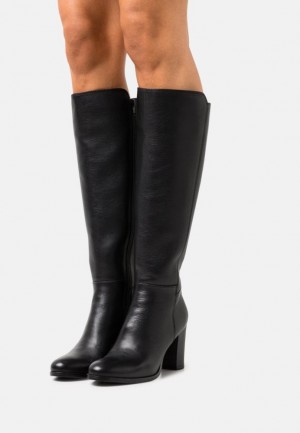 Cizme Dama Anna Field Piele Boots Negrii | 26195-IVUO
