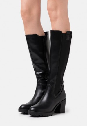 Cizme Dama Anna Field Platforma Boots Negrii | 79634-HYJW