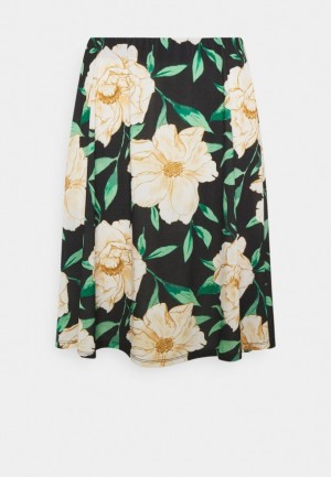 Fusta Dama Anna Field A Line Skirt Negrii | 07362-OTEI