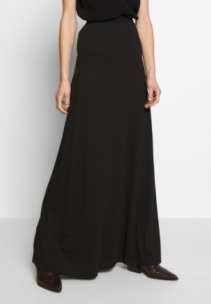 Fusta Dama Anna Field Maxi Skirt Negrii | 43586-RLKA