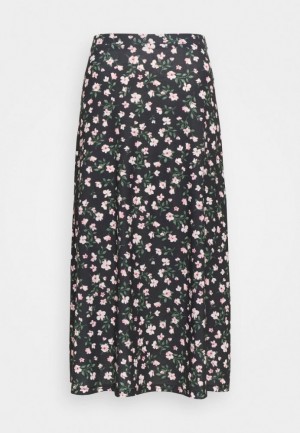 Fusta Dama Anna Field Maxi Skirt Negrii | 12053-JOZX