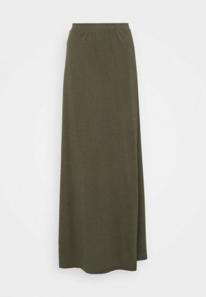 Fusta Dama Anna Field Maxi Skirt Verzi Inchis | 74891-OASI