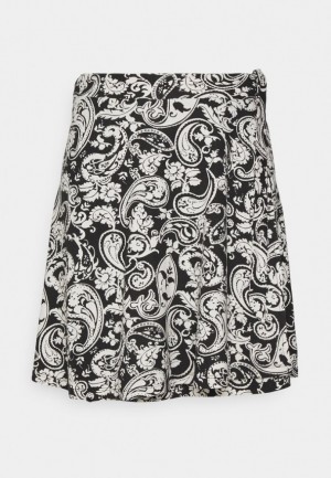 Fusta Dama Anna Field Mini Skirt Negrii | 46097-OPZG