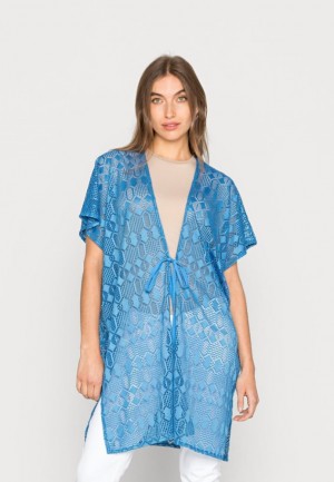 Palton Dama Anna Field Cape Albastri | 15790-EZFA