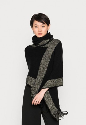 Palton Dama Anna Field Cape Negrii | 14753-KHDJ