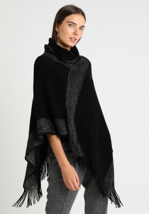 Palton Dama Anna Field Cape Negrii | 49650-BSQW