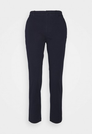 Pantaloni Dama Anna Field Chinos Albastri Inchis | 45379-EVYA
