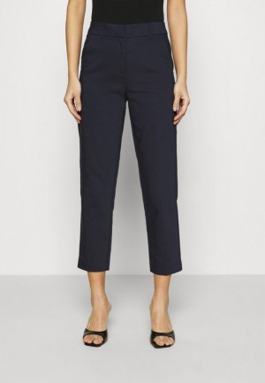 Pantaloni Dama Anna Field Chinos Albastri Inchis | 69473-VXOW