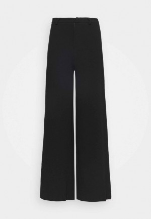 Pantaloni Dama Anna Field Flared Leg Business Trousers Trousers Negrii | 53801-QMHJ