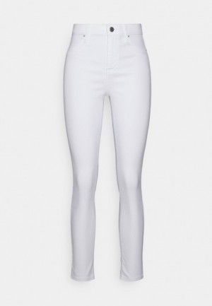 Pantaloni Dama Anna Field Slim Fit Jeans Albi | 72840-QYZW