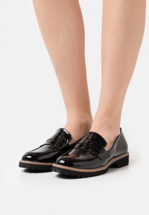Pantofi Joase Dama Anna Field Confort Slip Ons Negrii | 57180-QZVR