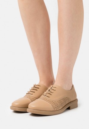 Pantofi Joase Dama Anna Field Dantela Ups Gri Maro | 98075-QHOX