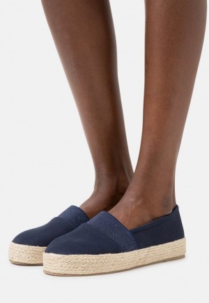 Pantofi Joase Dama Anna Field Espadrilles Albastri Inchis | 48205-KSDR