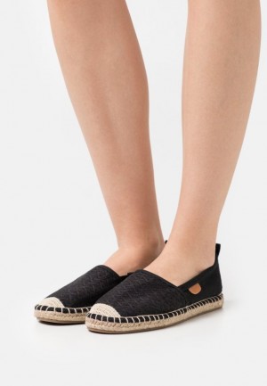 Pantofi Joase Dama Anna Field Espadrilles Negrii | 86342-XCMZ