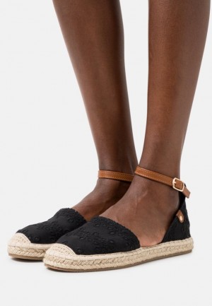 Pantofi Joase Dama Anna Field Espadrilles Negrii | 67529-AQLW