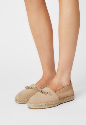 Pantofi Joase Dama Anna Field Piele Espadrilles Bej | 25796-FKQW