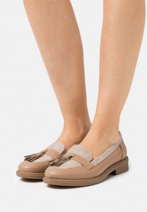 Pantofi Joase Dama Anna Field Slip Ons Gri Maro | 54976-ZVJY
