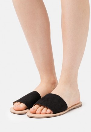 Papuci Dama Anna Field 2 Pack Mules Negrii | 52194-BFHZ