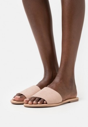 Papuci Dama Anna Field 2 Pack Mules Negrii | 47826-GNCQ