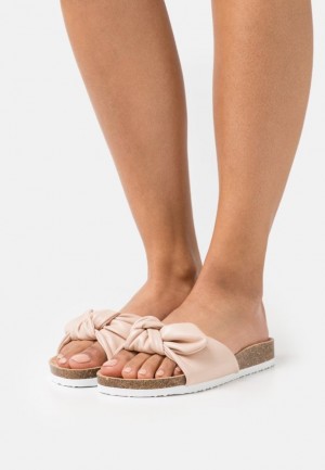 Papuci Dama Anna Field Mules Roz | 89014-EAGM
