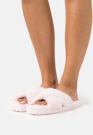 Papuci Dama Anna Field Slippers Roz | 28935-HUEQ