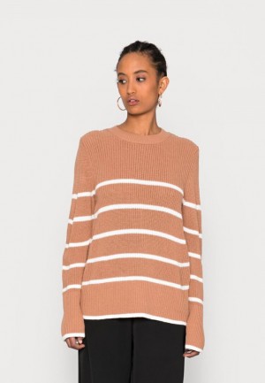 Pulover Dama Anna Field Jumper Albi | 25073-XQDF
