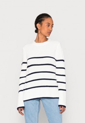 Pulover Dama Anna Field Jumper Albi | 92037-CUEL