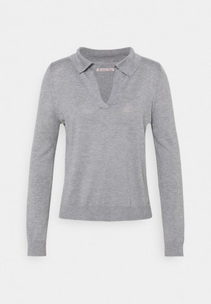 Pulover Dama Anna Field Jumper Gri | 35078-LNXQ
