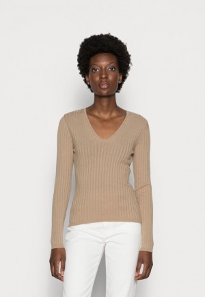 Pulover Dama Anna Field Jumper Maro | 74651-QBLZ