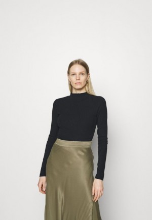 Pulover Dama Anna Field Jumper Negrii | 34891-NBQO