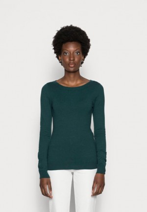 Pulover Dama Anna Field Jumper Verzi Inchis | 50247-INZF