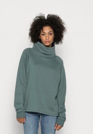 Pulover Dama Anna Field Loose Roll Neck Sweatshirt Sweatshirt Verzi | 59410-XZHL