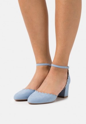 Pumps Dama Anna Field Clasici Heels Albastri Deschis | 87023-JHGT