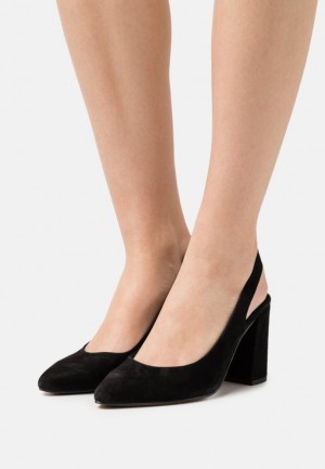 Pumps Dama Anna Field Piele Clasici Heels Negrii | 56940-HTXK