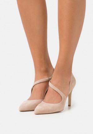 Pumps Dama Anna Field Piele Clasici Heels Roz Deschis | 18746-TGEI