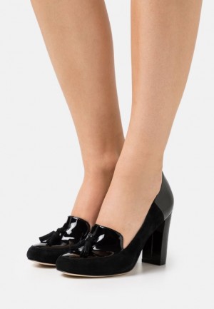 Pumps Dama Anna Field Piele Clasici Heels Negrii | 69428-IKDB