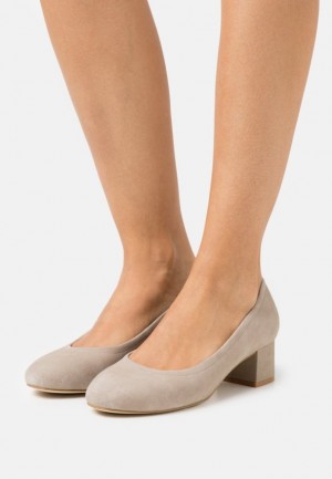 Pumps Dama Anna Field Piele Confort Clasici Heels Gri | 17345-AIDE