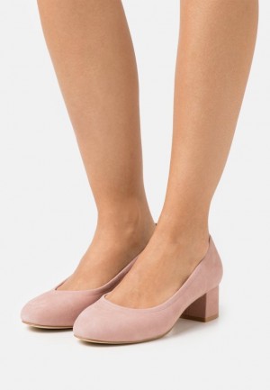 Pumps Dama Anna Field Piele Confort Clasici Heels Roz | 16372-BKGJ