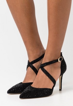 Pumps Dama Anna Field Piele High Heels Negrii | 72916-RUFD