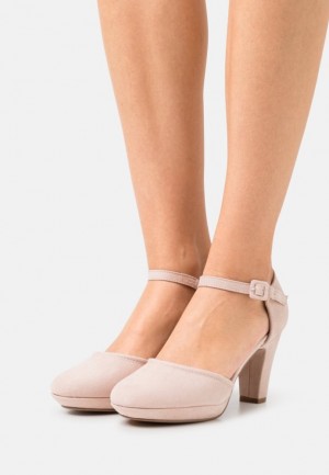 Pumps Dama Anna Field Platforma Heels Roz Deschis | 10836-HURY