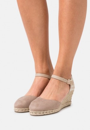 Pumps Dama Anna Field Wedges Gri Maro | 34581-XIBS