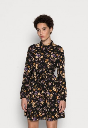 Rochie Dama Anna Field Belted Blouse Rochie Shirt Rochie Negrii | 93506-QXJO