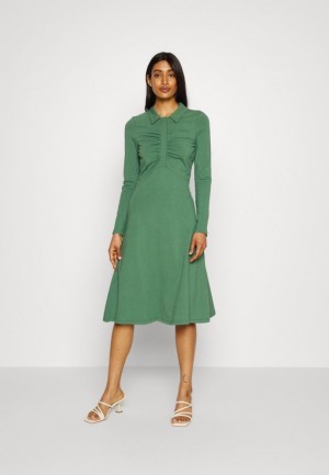 Rochie Dama Anna Field Jersey Rochie Verzi | 79316-QHPG