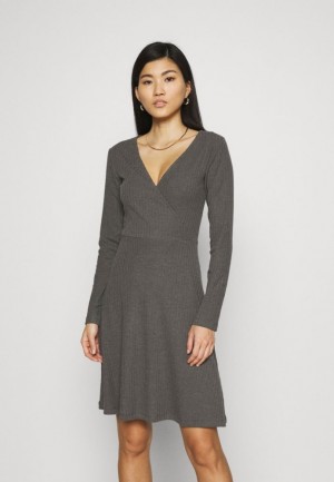 Rochie Dama Anna Field Jumper Rochie Gri Inchis | 38270-QBOA