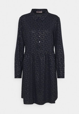 Rochie Dama Anna Field Shirt Rochie Albastri | 35286-SVFU