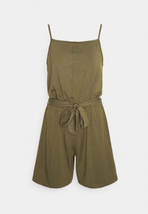 Salopeta Dama Anna Field Jumpsuit Kaki | 57130-QNWP